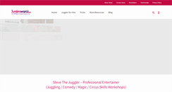 Desktop Screenshot of jugglingworld.biz
